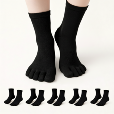 바로바잉 시원 통풍 빠른 땀 흡수 발가락 양말