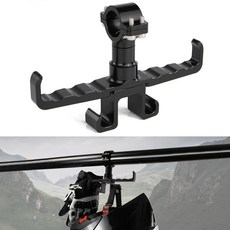 [ 758963 ] REARACE UTV 헤드셋 행거 3.2cm(1.25인치-1.5인치) 롤 케이지에 적합 알루미늄 듀얼 행거 바 마운트 헤드폰 헬멧 고글 병용, [ 758963 ] REARACE UTV 헤드셋 행거,