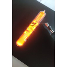 오버오션 해루질인식등 다이빙 1개 LED 신호등 손전등, 네온 15mm x80mm