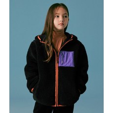 무신사 스탠다드 MUSINSA STANDARD KIDS 후디드 쉐르파 플리스 재킷 자켓 [블랙] MKBFJBK17-BK 475151