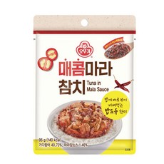 오뚜기 매콤 마라 참치, 95g, 10개