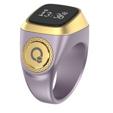 YIKE 跨境熱賣智能APP計數手指計數器 智能戒指藍牙電子計數器, 20MM 紫, 1個