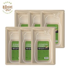 복음자리 제주 말차 파우더 500g, 6개