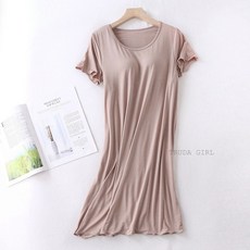 TRUDA GIRL 胸墊罩杯式睡衣 居家服連身裙