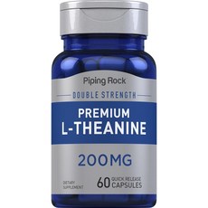 파이핑락 L-테아닌 200mg 캡슐, 5개, 60정