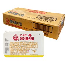 오뚜기 오쉐프 메이플 시럽 디펜스팩, 1.32kg, 1박스