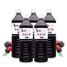 울어매 고창 토종 복분자즙 진액, 1L, 5개
