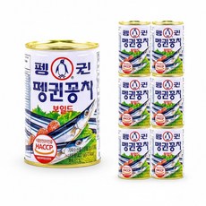 펭귄 꽁치 보일드 통조림 400g x6, 6개