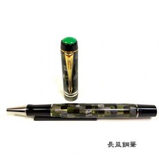 【長益鋼筆】parker 派克 duofold 小多福 mosaic 馬賽克 黑綠 翡翠 鋼筆 鋼珠筆 2003 英國製