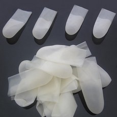 장갑 핑거냅 핑거넵 핑거랩 핑거 커버 손가락 골무 보호 코트 민자 50P DD 12008, 1개, S