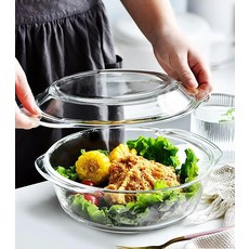 전자레인지 강화유리 내열유리 그릇 그라탕그릇 수프 냄비, 세라믹 찜기 15cm, 1개, 1cm