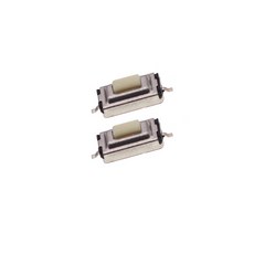 100 개/몫 마이크로 택트 스위치 터치 3 6 2 5MM SMD MP3 MP4 태블릿 PC 버튼 2PIN 원격 제어 자기 리셋 순간, WHITE COLOR