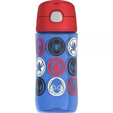 THERMOS FUNTAINER 473.2ml(16온스) 플라스틱 물병 포함 마인크래프트, Spider-Man