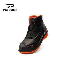 PATRONI戰神靴 SF2307ORG SD防水快旋鈕絕緣安全鞋