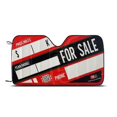 프리미엄 자동차 판매 표지판 햇빛 가리개 중고차 극대화 | 빠르고 정보를 앞유리 디스플레이 121.9cm x 69.9cm48인치 27.5인치 2980792