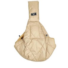 야외 여행용 강아지 고양이 가방 휴대용 애완견 캐리어 가슴 슬링 핸드백 싱글 숄더백, 1개, 2. Apricot