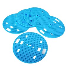 중학과학 센서모듈 부착용 원형 플레이트 5p 방문과학 과학교구 중등과학, 2세트