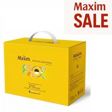 맥심 모카골드 마일드 커피믹스 21호 커피세트, 단품, 1박스