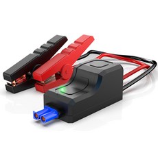 믿추 EC5 점프스타터 스마트 케이블 650V 구리 악어클립 불빛 안전회로, 170mm, 1개