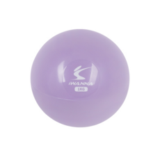 아이워너 토닝 웨이트볼, 보라색, 1kg, 1개