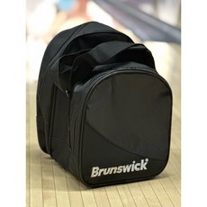 DT 保齡球入門單球袋（可放鞋）滾球堂, Brunswick 黑色, 1個