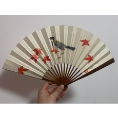 日本名家 上村淳之 蓮如上人五百年紀念版畫扇子, 如圖所示, 1個