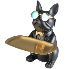 플랜와이 인테리어 스탠드 불독 트레이 T3, 블랙