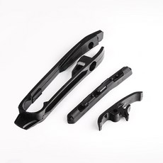 스윙암 체인 슬라이더 가이드 브레이크 호스 클램프 키트, bla E