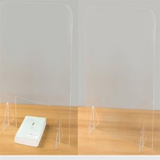 투명 아크릴 칸막이 약국, 600x400 뚫림