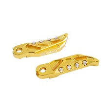 NCY光陽KRV專用CNC飛炫踏桿飛炫改裝，提升騎乘舒適度與個性化風格, 金色, 1個