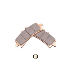 暴力虎 PBF M版 Brembo M50 484 1098 GP4RX 輻射來令片 金屬燒結, 1個