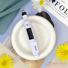 電動磨甲機 磨頭6件組 DIY美甲新手必備款 磨甲機 卸甲, 1個, 磨甲機_插電式筆型_白(含電線)