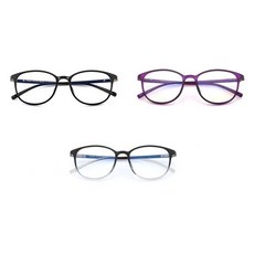 《居家用品》降藍光眼鏡 手機/電腦防藍光眼鏡 無度數 保護眼睛 粗框眼鏡 時尚美觀 三色可選, 1個, 黑色