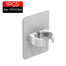 빗홀더 헤어 컬러 스트레이트 너 컬링 브래킷 벽 마운트 드라이어 주최자 욕실 홈 액세서리, 04 1PCS-White, 1PCS-White