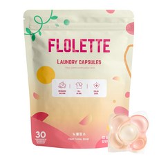 프루트플로랄 퍼퓸 올인원 캡슐 세제 스윗트피치 향 복숭아향, 1개, 30개입