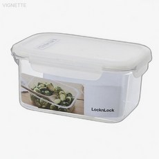 트라이탄 직사각 밀폐용기 1L 냄새안배는반찬통 냉장고수납 냉장고정 투명밀폐용기 튼튼한반찬통, 1개