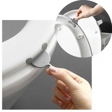 접착식 변기뚜껑손잡이 2color 변기 커버 위생 손잡이, 상세페이지 참조