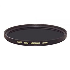 LUŽID 58mm ND100000 MC 필터 Schott B270 유리 황동 프레임 ND 16.5 스톱 멀티 코팅 Luzid, LUŽID 58mm ND100000 MC 필터 Sch