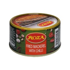 태국 ROZA 로자 튀긴 고등어 칠리 소스 통조림 150g, 1개