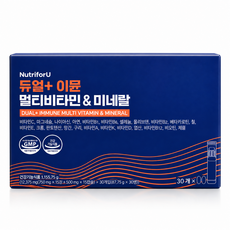 뉴트리포유 듀얼 이뮨 멀티 비타민 미네랄, 30회분, 1개