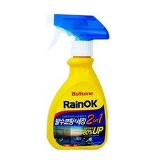 레인오케이 발수코팅앤세정 2in1 300ml/창문닦이/다목적세정제/유리/유리닦이/유리청소/청소세제/차량유리, 1개, 300ml