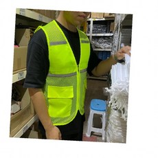 작업용 조끼 형광 85 작업용조끼 안전요원조끼 작업조끼 단체조끼 스태프조끼, 1개, 상세페이지 참조