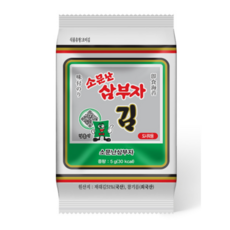 소문난삼부자 본사 재래 도시락김, 24개, 5g