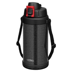 THERMOS 膳魔師 保冷瓶 A, 1個, 2L, 黑色 + 紅色