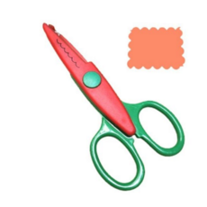 안전재단가위 재단가위 도안 재봉용 패턴 작은 곡선 소형, 본상품