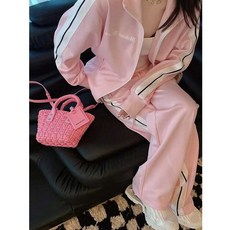시골에간도시Z 7화 레이 트레이닝복 핑크 집업 팬츠 세트 츄리닝 핑크