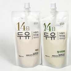 잔다리마을 국내산 100% 흰콩 서리태 콩물 무설탕 두유 180ml 10팩, 20개