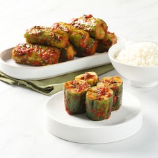 한울 오이소박이 1kg+1kg 총 2kg 아삭하고 새콤달콤한 오이소박이 신선한 국내산 재료로 만든 즉석 반찬, 1개