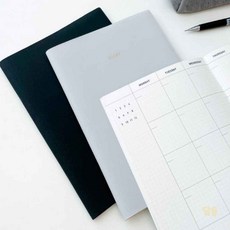 루토 A5 먼슬리 플래너 수능플래너, 01 라이트그레이