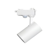 感應王 CY-MR-10 10W紅外線感應軌道燈(自然光 全電壓 台灣製) - 智能感應，節能省電，台灣製造, 1個